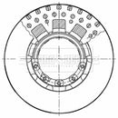 Borg & Beck Brake Disc  - BBD32955