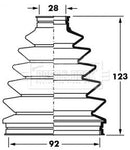 Borg & Beck Cv Joint Boot Kit Part No -BCB6014