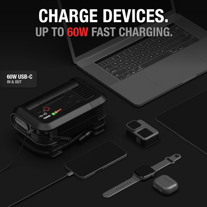 Noco Noco 2000a Jump Starter + Air Compressor