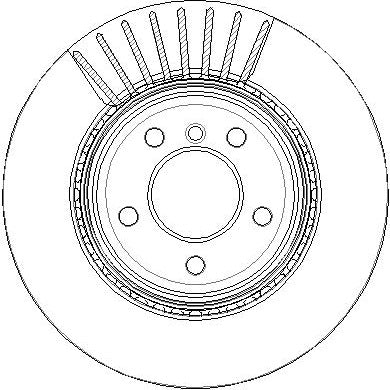 Disctech Brake Disc - Fits Bmw - ABD3389 - Rear Axle