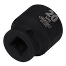 Draper 20mm Impact Socket 3/8DR - 20168