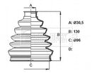 Borg & Beck Cv Joint Boot Kit Part No -BCB6332
