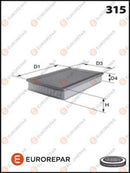 Eurorepar Air Filter - 1611155280