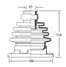 Borg & Beck Cv Joint Boot Kit Part No -BCB2754