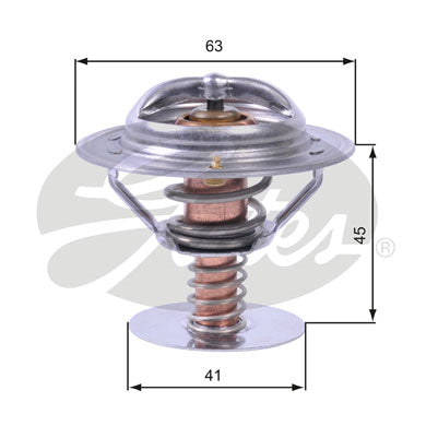 Gates Thermostat, coolant - TH43080