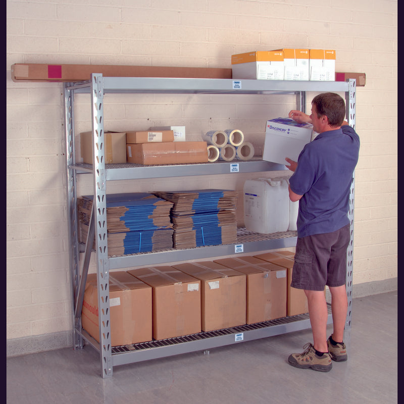 Draper 4Shelf Metal Unit 195X61X183Cm - 5227