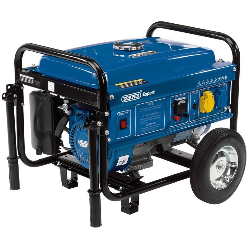 Petrol Generator with Wheels, 2000W