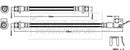 Borg & Beck Brake Hose Part No -BBH8200