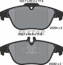 Textar Brake Pad Set - 2425401
