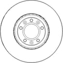 Disctech Brake Disc - Fits Citroën - ABD3249 - Front Axle