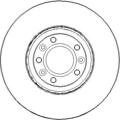 Disctech Brake Disc - Fits Citroën - ABD3249 - Front Axle