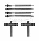 Borg & Beck Fitting Kit - Pads Part No -BBK1654