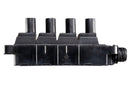 HELLA 5DA 193 175-651 Ignition Coil - 12V - 4-pin connector - Bolted