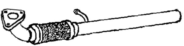 Klarius GM1243M - Catalyst Repair Pipe