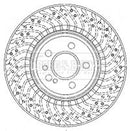 Borg & Beck Brake Disc Single Part No -BBD5782S