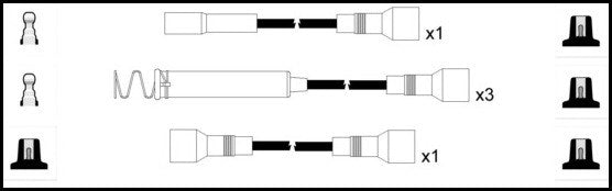 ElectroSpark Ignition Lead Set - OEK189