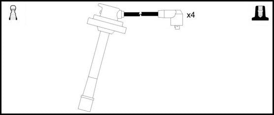 ElectroSpark Ignition Lead Set - OEK350