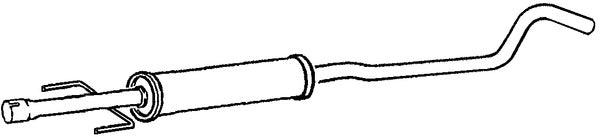 Klarius GM663C - Box With Centre Pipe