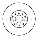 Borg & Beck Brake Disc Pair Part No -BBD4179