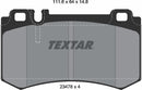 Textar Brake Pad Set - 2347802