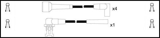 ElectroSpark Ignition Lead Set - OEK181