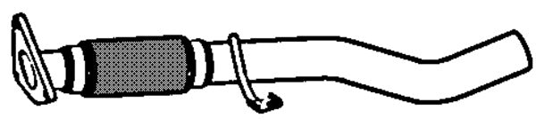 Klarius RN1008J - Front Pipe  - Fits Renault Megane III 1.4TCe