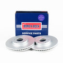 Borg & Beck Brake Disc Pair Part No -BBD5302