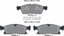 Textar Brake Pad Set - 2519209