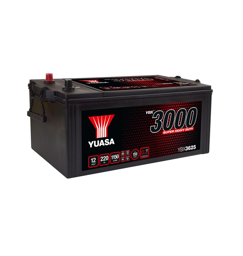 Yuasa YBX3625 Super Heavy Duty Battery - 3625
