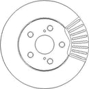 Disctech Brake Disc - Fits Mazda, Toyota - ABD3300 - Front Axle