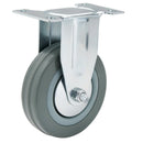 Draper Rubber Castor Fixed-100mm DIA - 65482