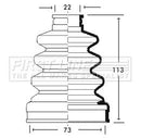 First Line Cv Joint Boot Kit Part No -FCB2709