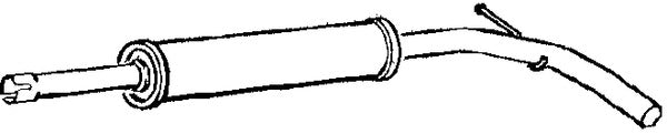 Klarius VW528J - Box With Centre Pipe  - Fits Volkswagen Lupo 1.4i