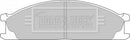 Borg & Beck Brake Pad Set -BBP1486