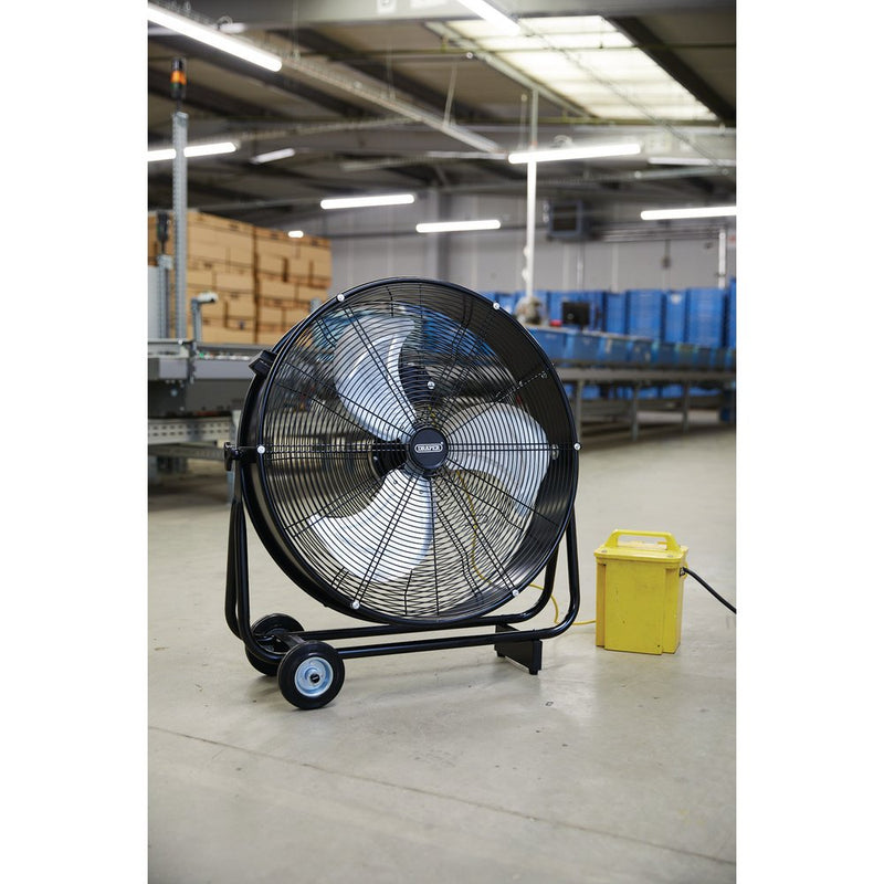 Draper 110V Drum Fan, 24"/610mm, 125W