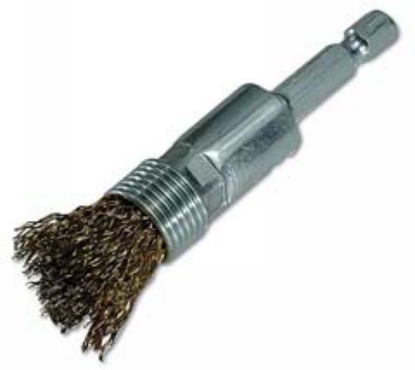 Laser End Brush With Quick Chuck