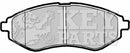 Key Parts Brake Pad Set -KBP1879