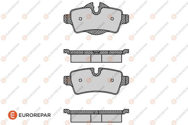 Eurorepar Brake Pad Kit - 1617276980