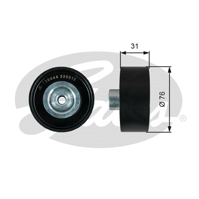 Gates DriveAlign Idler Pulley - T36444