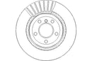 Disctech Brake Disc - Fits Bmw - ABD2631 - Rear Axle