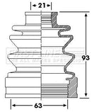 First Line Cv Joint Boot Kit Part No -FCB6245
