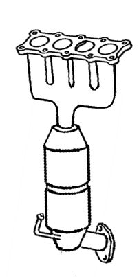 Klarius 325324 - Catalyst Type Approved  - Fits BMW 116i 1.6l CAT