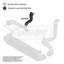 Borg & Beck Turbo Hose Part No -BTH1545