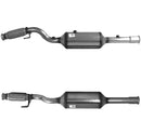 BM Cats Approved Diesel Catalytic Converter & Silicon Carbide (SiC) DPF - BM11247HP with Fitting Kit - FK11247