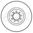 Key Parts Brake Disc Pair Part No -KBD4711