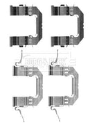 Borg & Beck Fitting Kit - Pads Part No -BBK1244