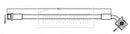 Borg & Beck Brake Hose Part No -BBH8691