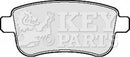 Key Parts Brake Pad Set -KBP2124