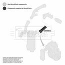 Borg & Beck Turbo Hose Part No -BTH1510