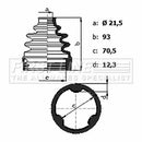 First Line Cv Joint Boot Kit Part No -FCB6441